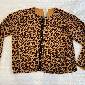 Leopard Print woman’s sweater